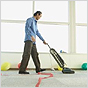 Vacuum the carpet